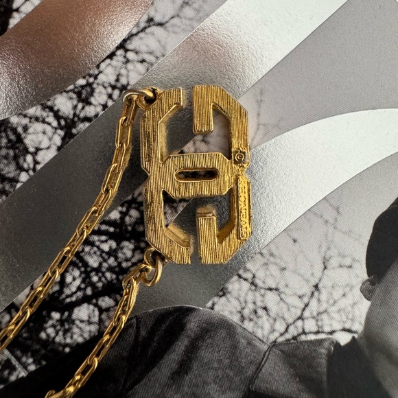 GIVENCHY Gold Plated Necklace in Good Used Condition - Picture 12 of 17
